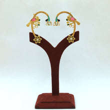 Sabya Inspired Kanphool Kundan Earring 21416-96