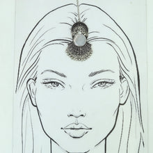 Black Maang Tikka 18101-5283