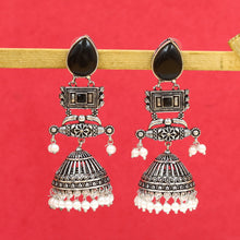 Jhumki Oxidized Earring 18548-28