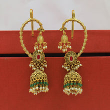 Kanphool Antique Earring 21049-28