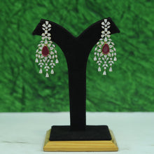 Danglers Zircon/AD Earring 16898-08