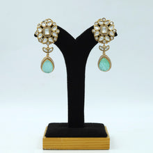Sabyasachi Inspired Moissanite light Kundan Earring 16824-87