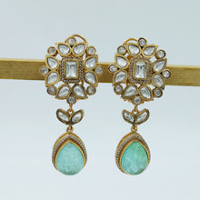 Sabyasachi Inspired Moissanite light Kundan Earring 16824-87