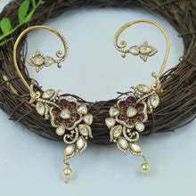 Kanphool Kundan Earring 21106-28