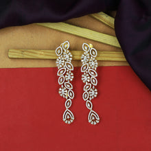 Danglers Zircon/AD Earring 16899-08