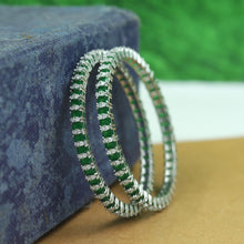 Zircon/AD Bangles/Kada 14987-33