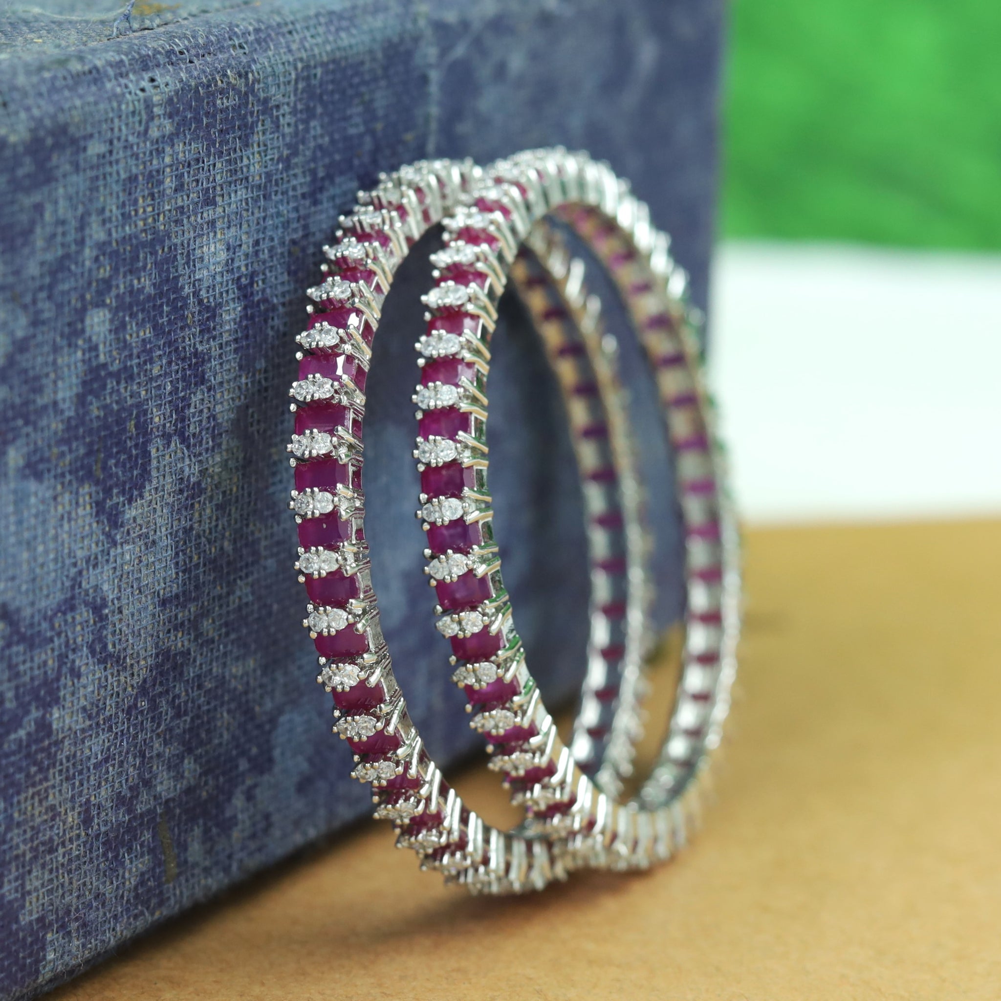Zircon/AD Bangles/Kada 14987-33