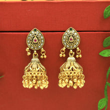 V Neck Antique Necklace Set 22327-21