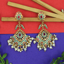 Danglers Jadau Earring 16003-65