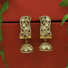 Jhumki Kundan Earring 21093-28