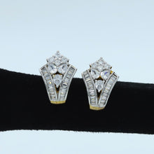 Gold Zircon/AD Earring 9199-3818