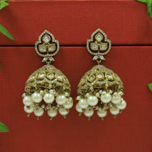 Jhumki Kundan Earring 21157-28