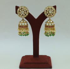 Moissanite Jhumki Kundan Earring 20594-87