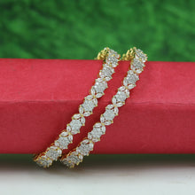 Zircon/AD Bangles/Kada 13978-08