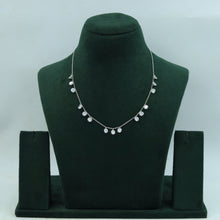 Round Neck Zircon/AD Necklace 15166-05