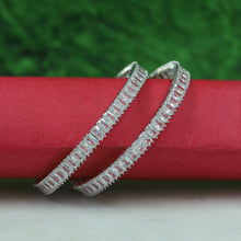 Pack of 2 Zircon/AD Bangles 3391-08