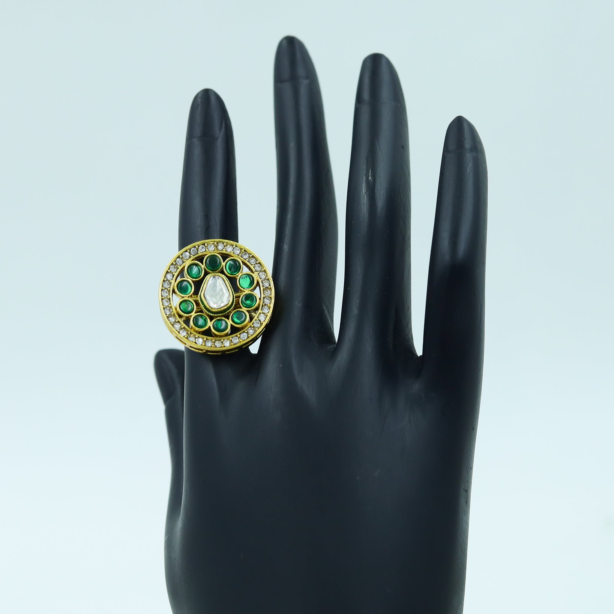 Polki Cocktail Ring 13614-21