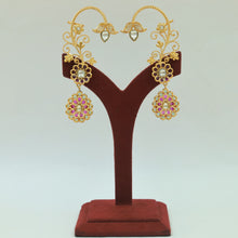 Moissanite Kanphool Kundan Earring 20585-87