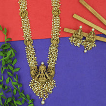 Gold Temple Pendant Set 19979-7163