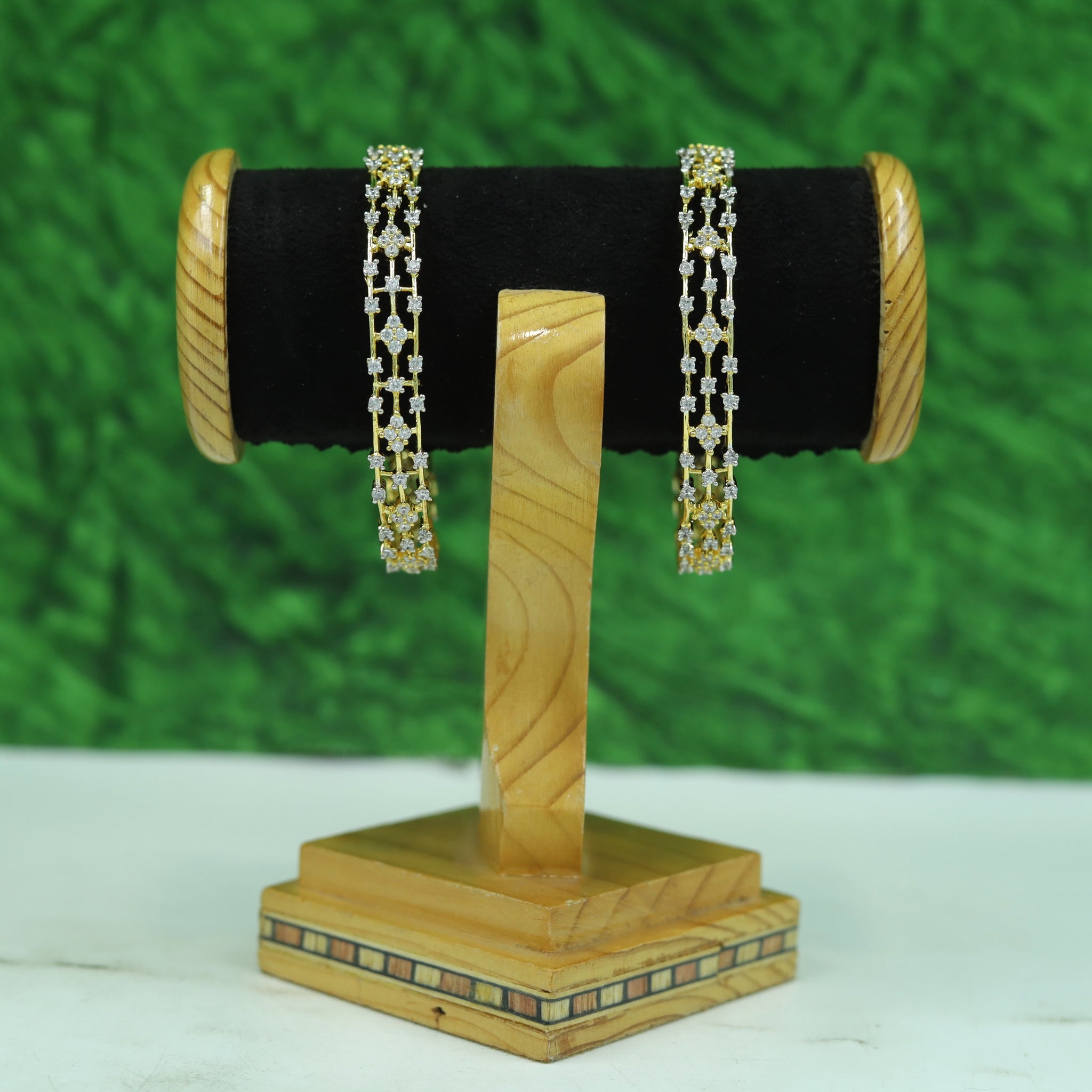 Zircon/AD Bangles/Kada 13976-08