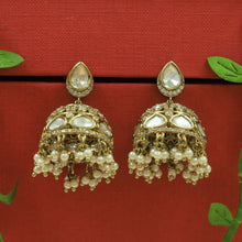 Jhumki Kundan Earring 21095-28