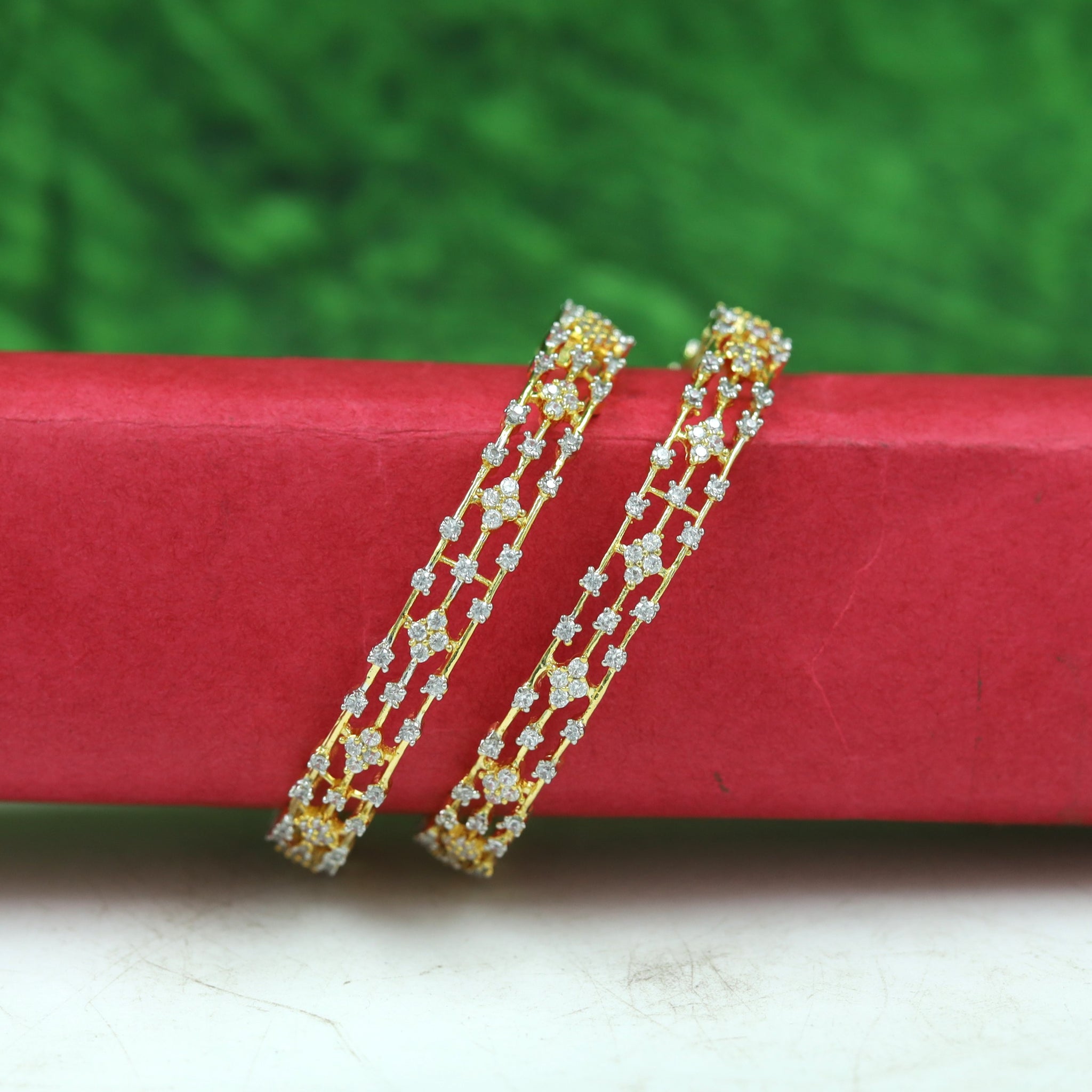 Zircon/AD Bangles/Kada 13976-08