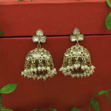 Jhumki Kundan Earring 21097-28