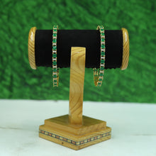 Gold Plated Zircon/AD Bangles/Kada 5459-9524