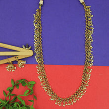 Long Neck Antique Necklace Set 6437-28