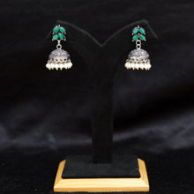 Round Neck Oxidized Necklace Set 11269-28