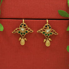 Sabya Inspired Bugdi Kanphool Antique Earring 21412-96