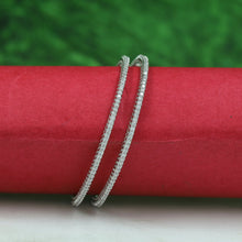 Zircon/AD Gold Bangles/Kada 9075-3339