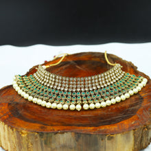 Choker Antique Necklace Set 4634-33