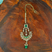 Green Antique Necklace Set 19518-6701