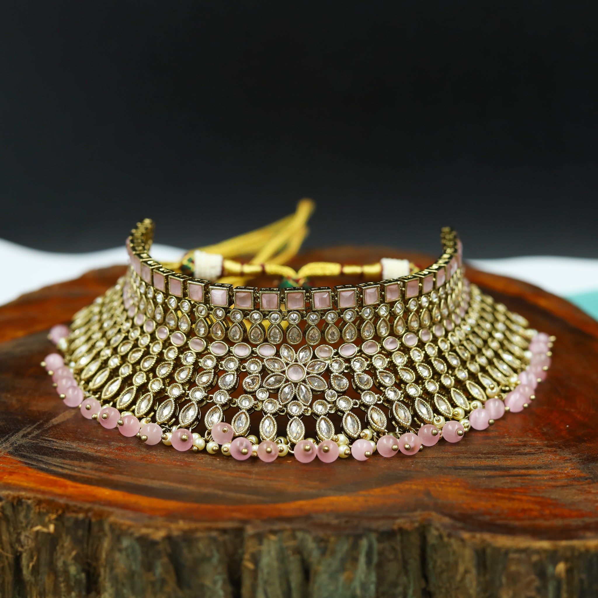 Choker Antique Necklace Set 4626-33