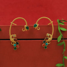 Sabya Inspired Kanphool Kundan Earring 21415-96