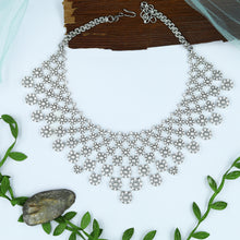Round Neck Zircon/AD Necklace Set 5947-69