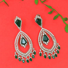 Danglers Zircon/AD Earring 21847-34