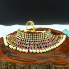 Choker Antique Necklace Set 4634-33