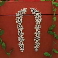 Danglers Zircon/AD Earring 21147-28
