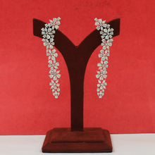 Danglers Zircon/AD Earring 21147-28