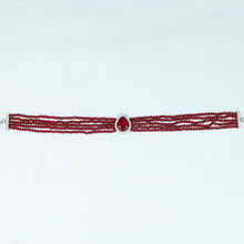 Pearl Choker Zircon/AD Necklace Set 13114-33