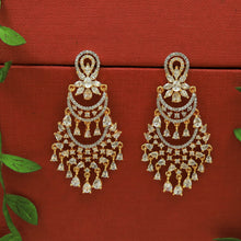 Chandbali Zircon/AD Earring 21335-69