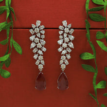 Danglers Zircon/AD Earring 20961-28