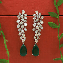 Danglers Zircon/AD Earring 20961-28