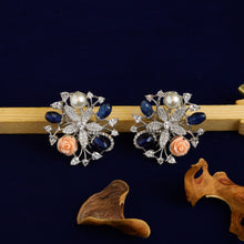 Multi Zircon/AD Earring 17753-4935