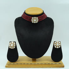 Sabyasachi Inspired Moissanite Choker Kundan Necklace Set 16638-87