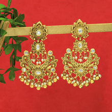 Chandbali Antique Earring 6594-28