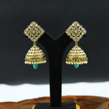 Green Antique Necklace Set 12442-8884