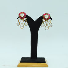 Sabyasachi Inspired Moissanite Light Earring Kundan Earring 16634-87